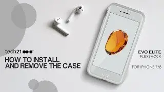 Tech21 Evo Elite Installation Video Tutorial for iPhone 7/8