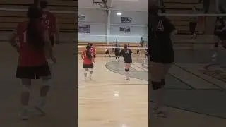 Even More High School Summer JV Volleyball Action Sand Rock vs. Asbury July 8, 2025