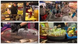 Эпизод 2. Ночной рынок Эль Гато в Лос-Анджелесе #семейныйвидеоблог #еда #веселье #ужин #мексиканс...