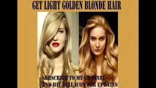 Grow golden blonde hair Subliminal