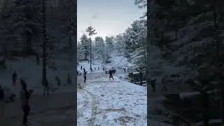 Heavy SnowFall 2023 _ Chatter Plain Mansehra kpk#shorts