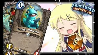 RANK 3 LEGEND CUTE ROGUE!!! | Murloc Tinyfin IN A TIER ONE DECK??? | Hearthstone