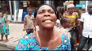 Le march&eacute; Matadi Kibala n'est pas totalement ferm&eacute; malgr&eacute;  la d&eacute;cision du gouvernement