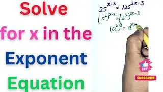 A Nice Olympiad Exponential Problem | How to solve for x in the Exponent Equation #mathepathshala