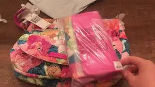 Vera Bradley outlet unboxing