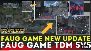 Faug TDM Trailer 5v5 Mode | Faug tdm trailer with downlod link | nCore games |