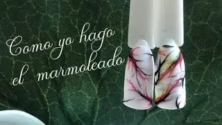Como yo hago el marmoleado...