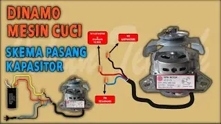 Pemasangan kapasitor mesin cuci