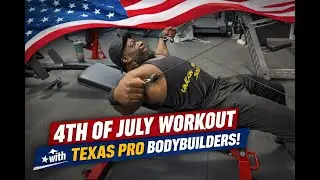 Тренировки в Хьюстоне с профессиональным бодибилдером IFBB Роем Эвансом | Занятия ко Дню независи...