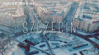 Winter from the Air | Szczecin 🇵🇱 | 4K Cinematic Drone Footage