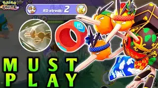DRILL PECK DODRIO you must try with this BUILD | Pokemon Unite | Dodrio gameplay | Hindi