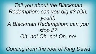 Bob Marley - Blackman Redemption Lyrics