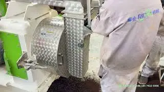 FZLH250 Organic Fertilizer Granulator Test &ndash; 1-1.5 T/H Output