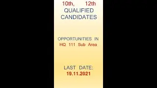Indian Army Civilian Jobs - Central Government Jobs #Shorts
