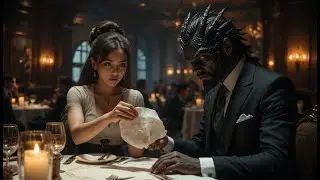 A Human Waitress Slips the Dragon Boss a Napkin&mdash;Three Words That Change Everything