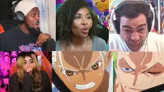Zoro Blocked S-Hawk ! One piece Episode 1105 Reaction Mashup!!