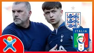 Highlights Mikey Moore vs Italy -  1/4 - U17 European Championship