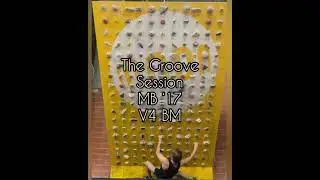 MoonBoard 2017 V4 / 6b Benchmark - The Groove Session
