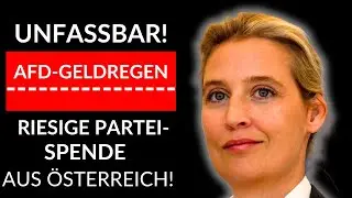 🔥UNFASSBAR! AFD bekommt GELDREGEN - RIESIGE PARTEISPENDE aus &Ouml;STERREICH!🔥