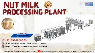 NUT MILK PROCESSING PLANT