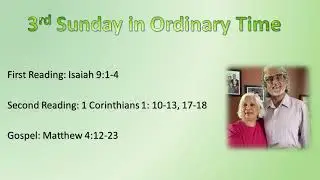 3rd Sunday in Ordinary Time Homily - St. Francis of Assisi Church, Kitchener