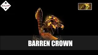 Dota 2 - TI 5 immortal - Sand King: Barren Crown