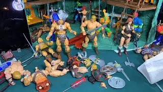 Remaking my King Greyskull custom from the 40th anniversary He-man figure part two