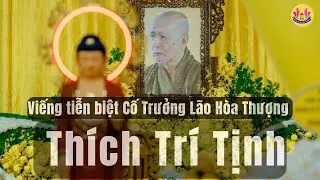 Đại Đức Thích Minh Luận Viếng Tiễn Biệt Cố Trưởng Lão Hòa Thượng Thích Trí Tịnh Tại Chùa Vĩnh Nghiêm