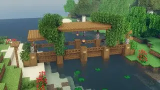Minecraft: Medieval Bridge Easy build [Tutorial]
