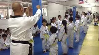 Kids #Taekwondo tranining for beginners