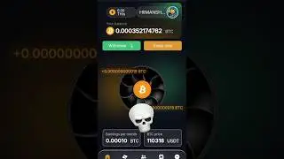 Free Bitcoin Mining | free btc | free btc cloud mining | btc mine telegram bot #btcsapp #btcmining