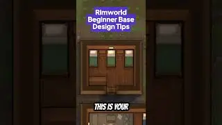 [RimWorld] Rimworld Beginner Base Design Tips #shorts #gaming #rimworld [1.5]