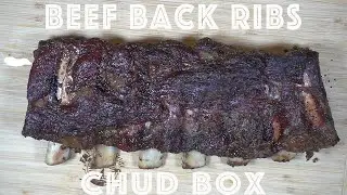 Говяжьи ребрышки, приготовленные на прямом огне, на Chud Box #барбекю #говядина #ребра #chudbox