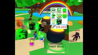 Bubblegum Simulator update 44 Part 3 St Patrick's Day Event New EGG and PETS