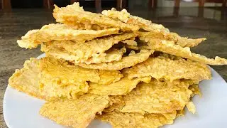 Tempe goreng kering krispy abang abang yg bisa tahan sampai berbulan bulan