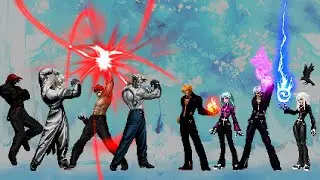 Rugal Edits Team vs K' and Kula Edits Team | KOF MUGEN