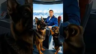 Germen Shepherd Mom and Puppy Become HEROES Saving a Train #servicedog #germenshepherd #rescue