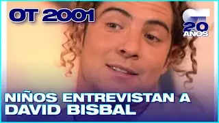 Niños entrevistan a David Bisbal | OT 2001 | OPERACIÓN TRIUNFO