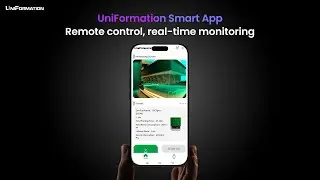 UniFormation smart App — Remote Control, Real-Time Confidence