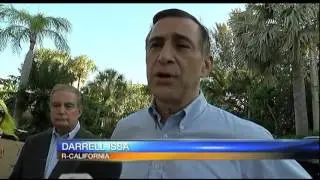Heated Exchange Between Protestors And Members Of US Congress On Longboat Key