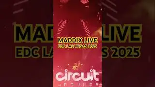 EDC LAS VEGAS 2025 🔥 MADDIX LIVE @ Circuit Grounds #festival #maddix #edc2025 #highlights