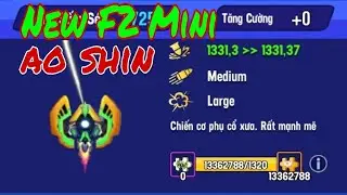 Space shooter New F2 mini ship Ao Shin - Bắn ruồi cơ phụ F2 mới Rồng Sấm S&eacute;t