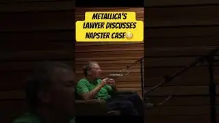 Metallica&rsquo;s Legal Battle with Napster😱#musicindustry #napster #metallica #podcast #musicbusiness