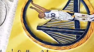 Stephen Curry Paper Art