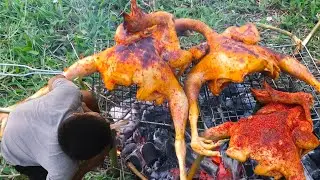 Nướng G&agrave; Tắm Ớt Ngắm Ho&agrave;ng H&ocirc;n Đầy Thơ Mộng - Red Chilli Chicken Recipe👉 @tungkhoibep​