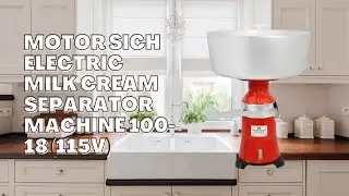 Motor Sich Electric Milk Cream Separator Machine 100-18 (115V)