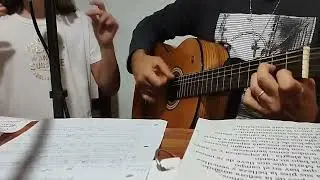 A María le gusta tanto recibirnos cantando. Letra y acordes. Por grupo Misericordia.