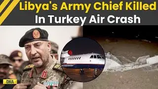 Turkey News: Libyan Army Chief Al-Haddad, 4 Other Officers Killed As Private Plane Crashes In Ankara