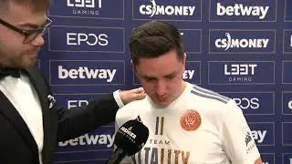 apEX cries after his last match with Vitality