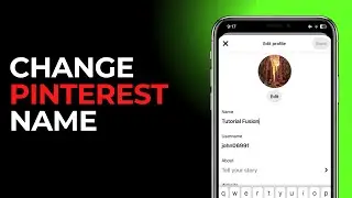 How to Change Pinterest Account Name in 2025 on Mobile (Tutorial)